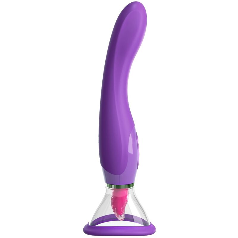Stimulateur Clitoridien Succion et Langue Violet - Fantasy For Her