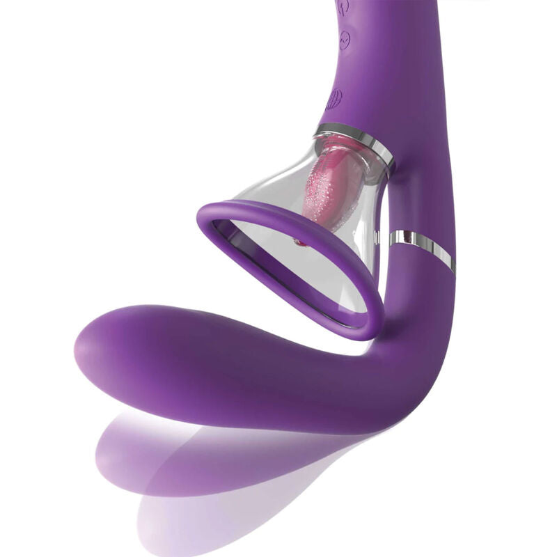 Stimulateur Simultané Point G et Clitoris 4 en 1 - Fantasy For Her