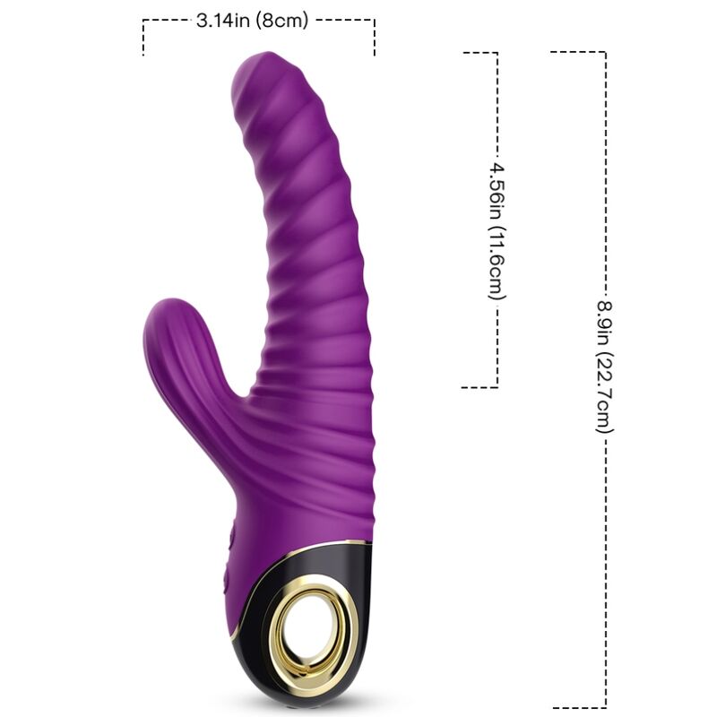 Vibromasseur Eternity Silicone Violet - Armony