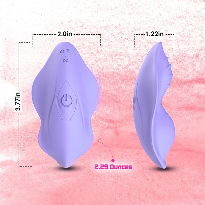 Culotte Vibrante Whisper Wearable Panties Violet - Armony