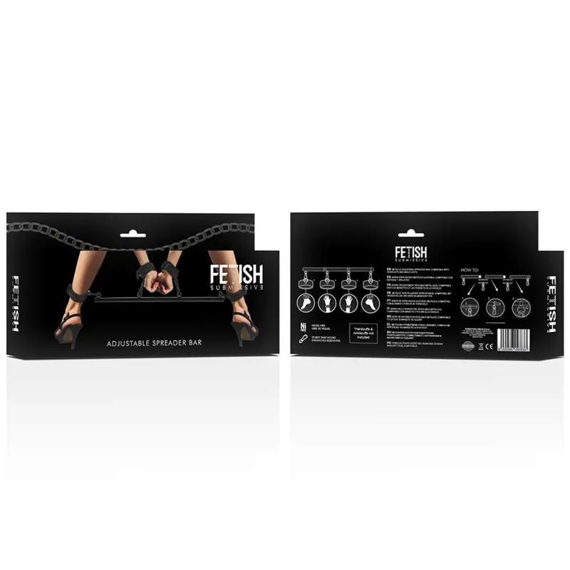 Fetish Submissive – Barre d’Écartement Réglable Bondage pieds & mains
