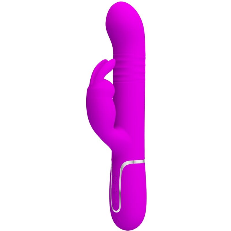 Pretty Love – Vibromasseur Rabbit Coale Multifonction 4 en 1 Violet