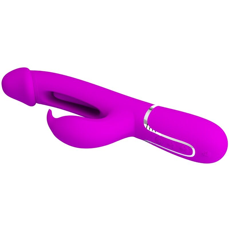 Pretty Love – Stimulateur Rabbit Multifonction 3 en 1 Dejon Fuchsia