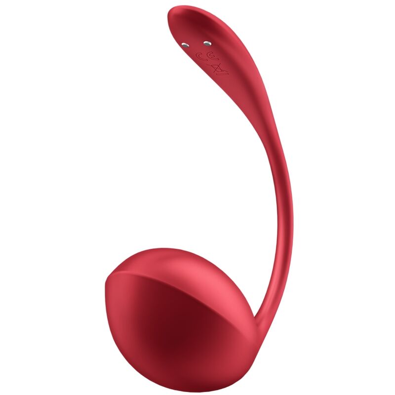 Œuf Vibrant Connecté Shiny Petal Rouge - Satisfyer