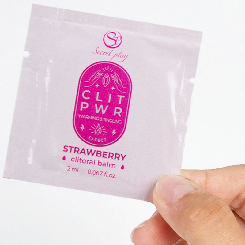Secret Play - Lubrfiant Monodose Fraise - 2 ml