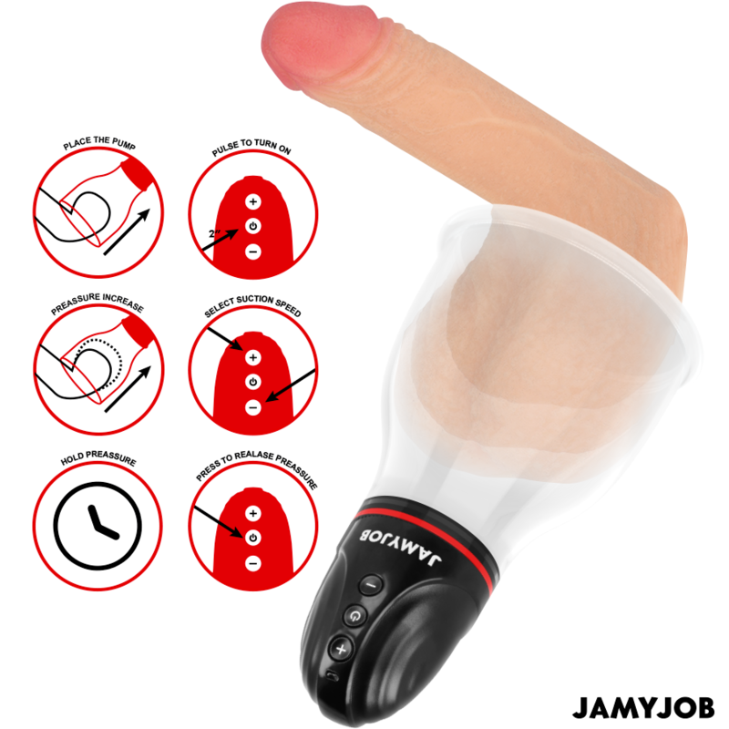 Pompe Testicules XPAND LITE 3 Modes Aspiration - Jamyjob