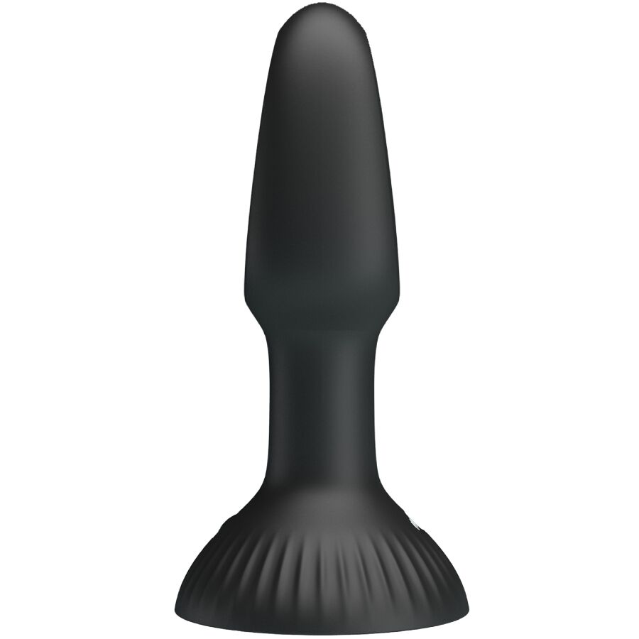 Plug Anal Vibrant Langue Hubert Noir - Pretty Love