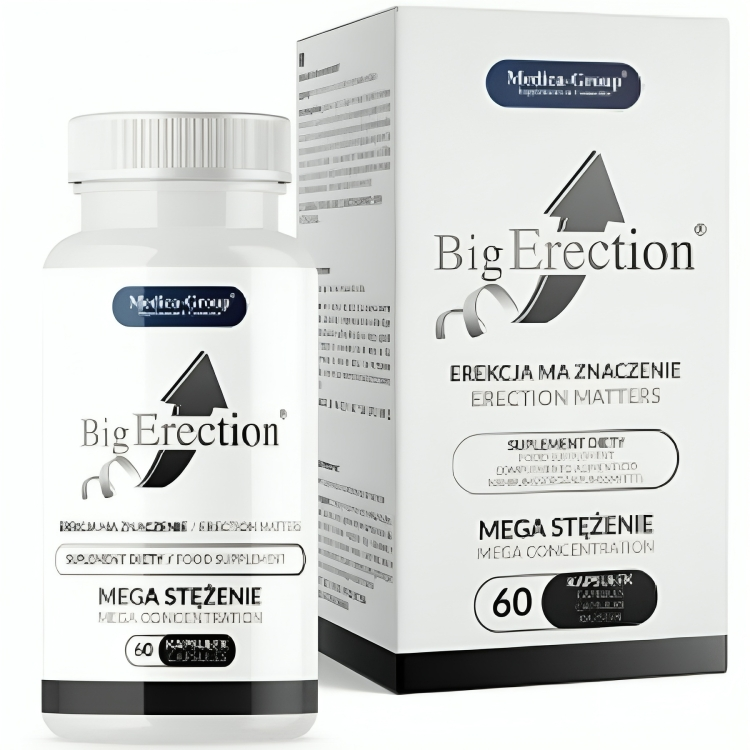 Medica Group - Complément Alimentaire Homme pour Améliorer l’érection - 60 gélules