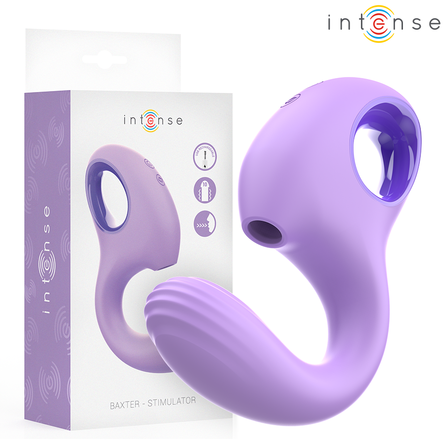 Stimulateur Clitoridien Baxter Violet - Intense
