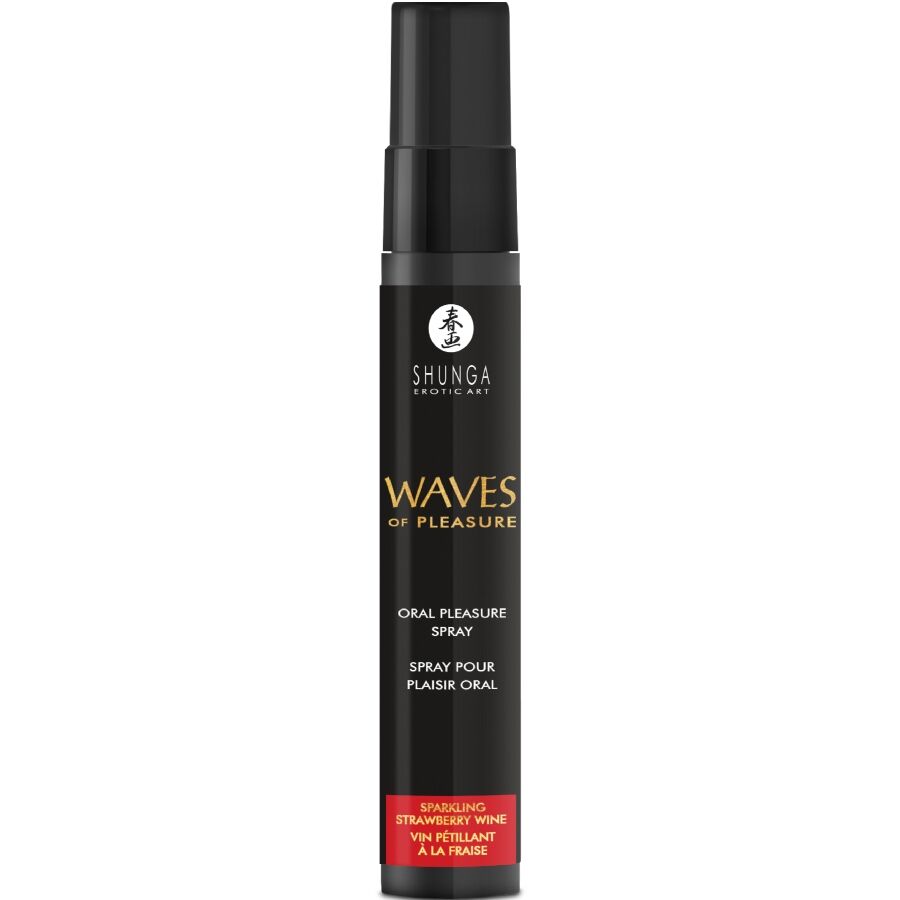 Spray Oral Waves Pleasure Seductive Fraise - Shunga - SHUNGA APHRODISIACS