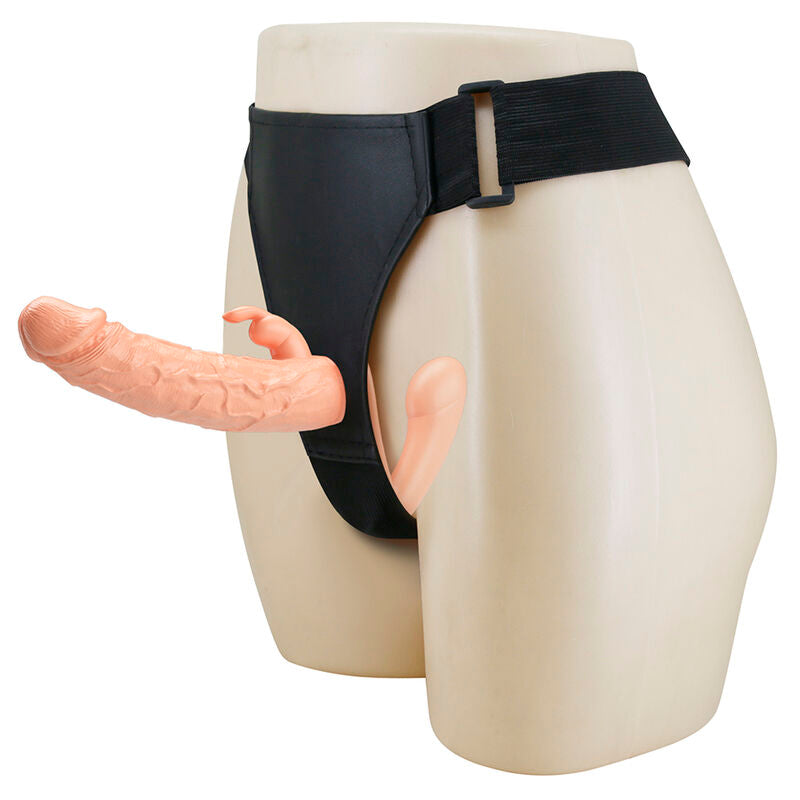 Harnais Strap-On Charlotte Double Pénétration Gode Creux - Baile