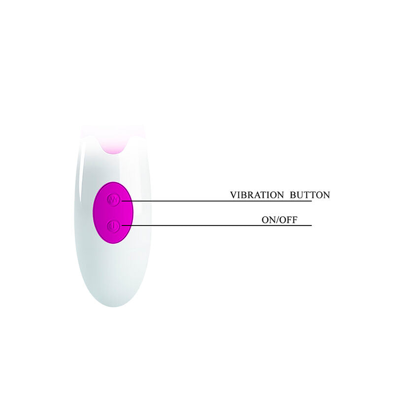 Vibromasseur Lapin Papillon Violet 30 Fonctions - Pretty Love