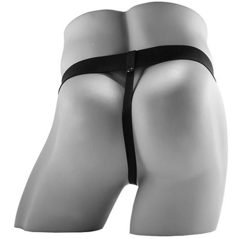 Gode Vibrant Creux Réaliste avec Boules 17,8 cm - Fetish Fantasy Series