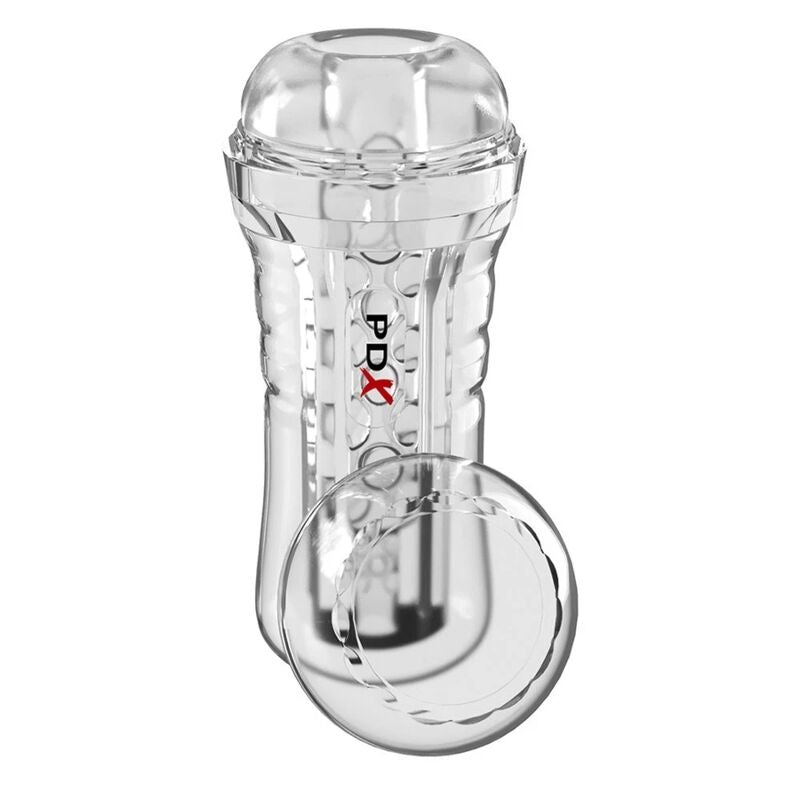 Masturbateur Transparent ViewTube Plus EZ-Grip 21 cm - PDX Elite