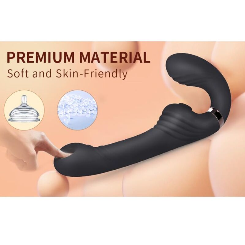 Vibromasseur Lapin Magic Stick Rose Rechargeable - Nalone