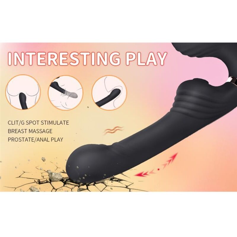 Vibromasseur Lapin Magic Stick Rose Rechargeable - Nalone