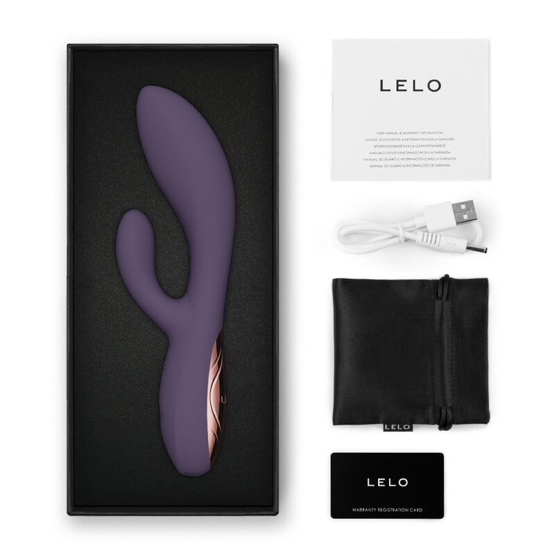 Vibromasseur Lapin à Poussée INA Thrust Violet - Lelo