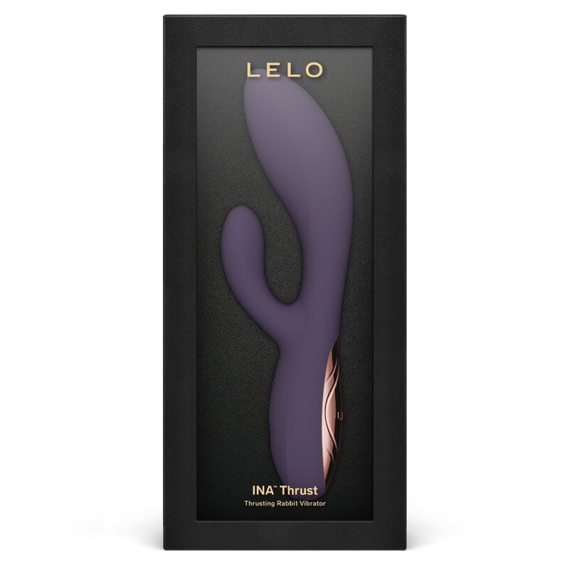 Vibromasseur Lapin à Poussée INA Thrust Violet - Lelo