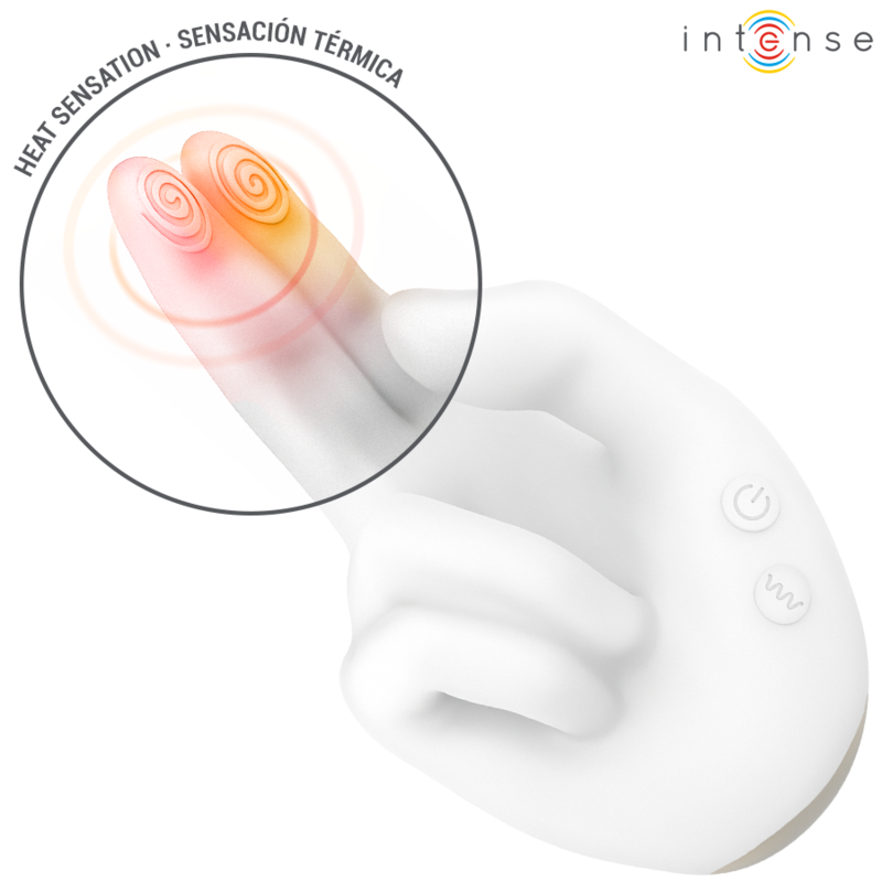 Stimulateur Jimmy en Forme de Main avec Chaleur et Vibration - Intense