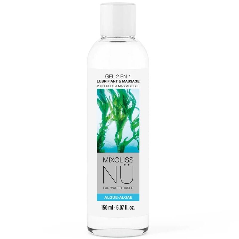 Gel Lubrifiant et de Massage 2 en 1 Nuru aux Algues Japonaises 150 ml - Mixgliss