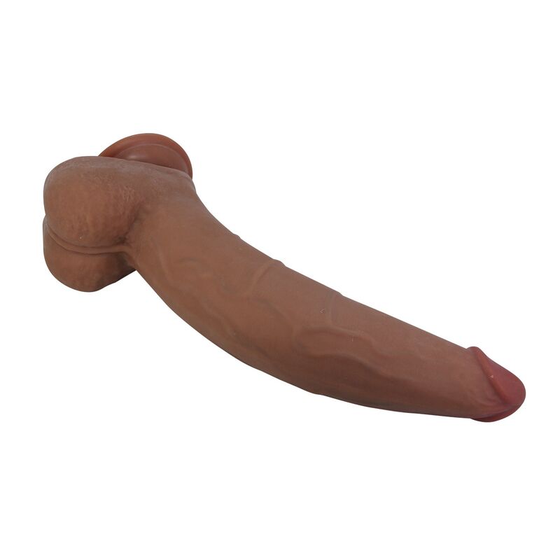 Gode Flexible Réaliste Ulric 26 cm Ø 5,5 cm TPE Marron - Pretty Love