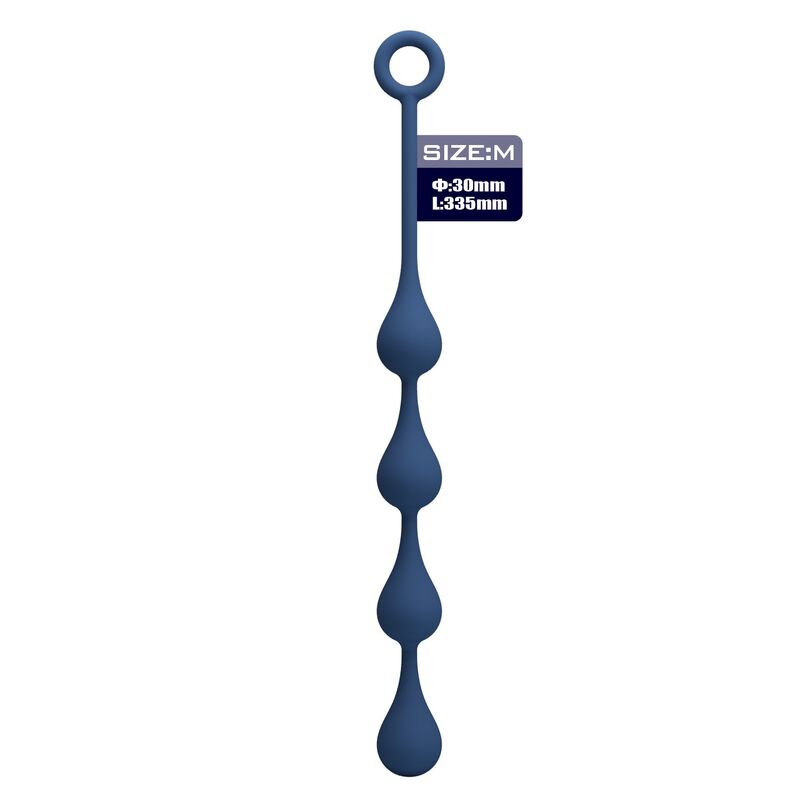 Perles Anales en Silicone Taille M 33 cm - MR PLAY