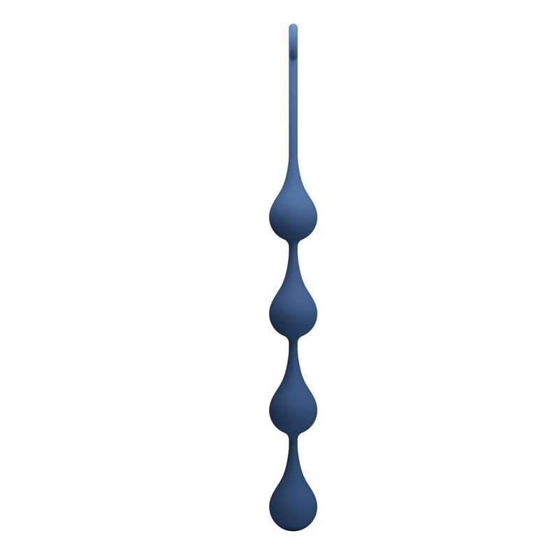 Perles Anales Silicone Bleu XL 52,5 cm - MR Play