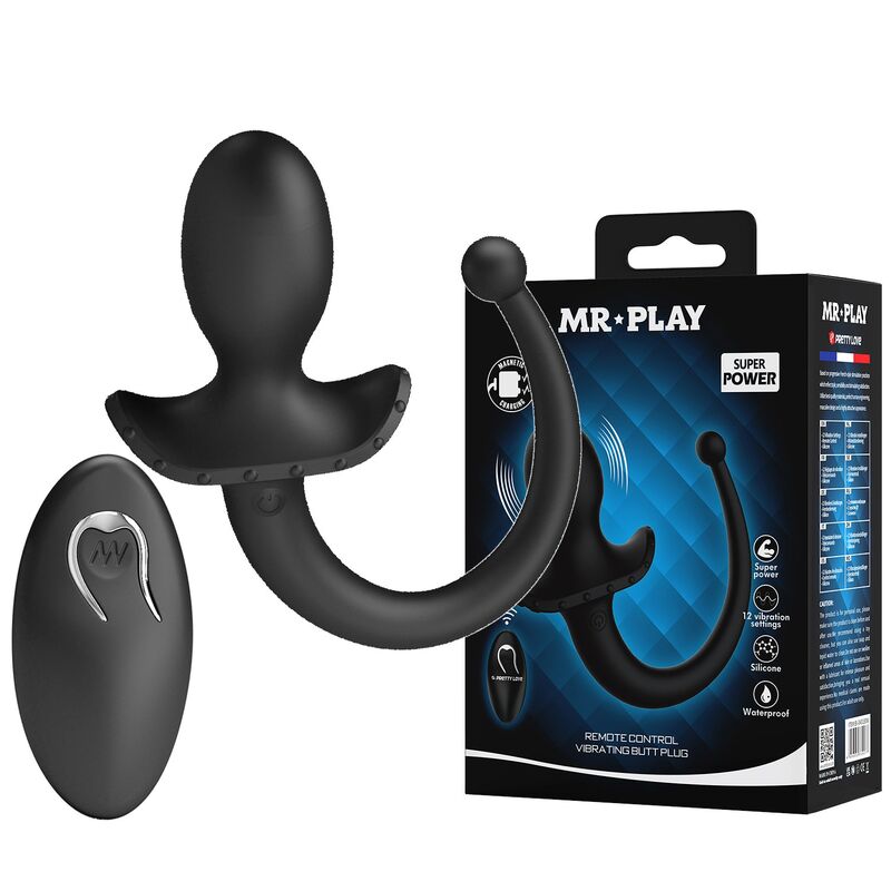 Vibrateur Anal et Périnéal avec Télécommande Sans Fil - MR PLAY