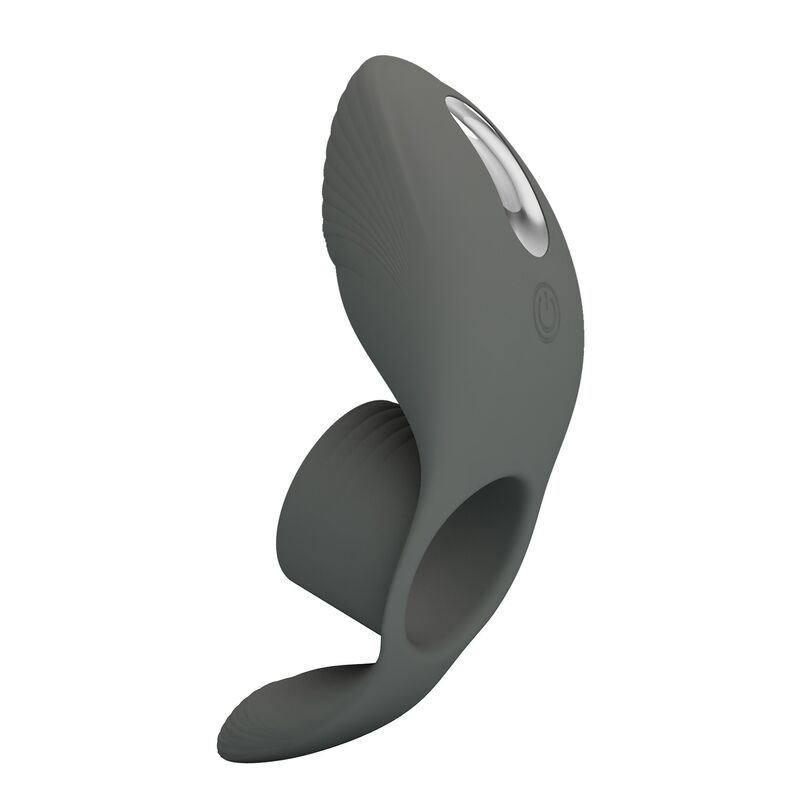 Anneau Vibrant Rechargeable Double Stimulation - Pretty Love