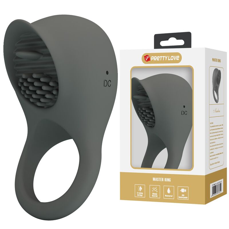 Anneau Vibrant Rechargeable Stimulation Orale - Pretty Love
