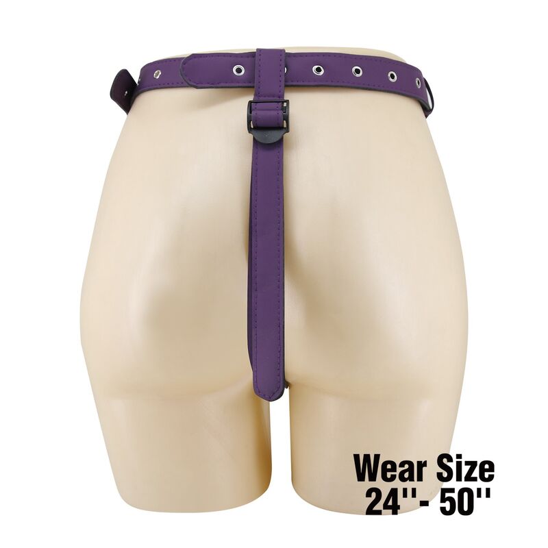 Culotte Harnais Universelle Violette et Noire - Harness Collection