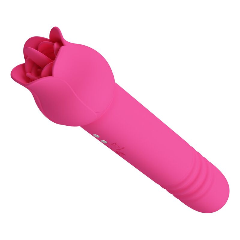 Vibromasseur Chaley Rechargeable Rose Stimulation Orale - Pretty Love