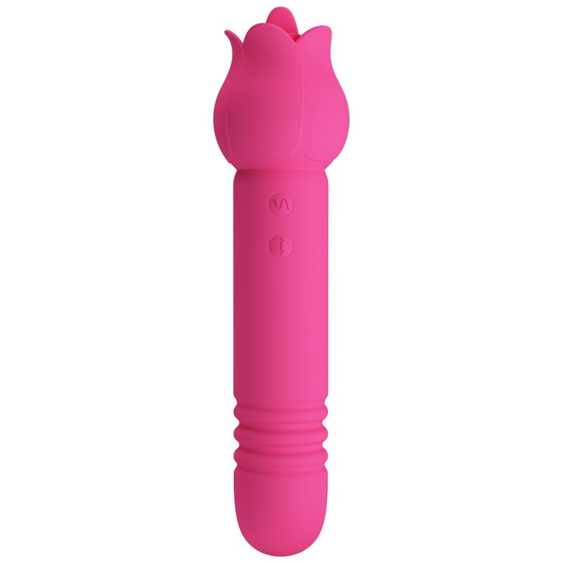 Vibromasseur Chaley Rechargeable Rose Stimulation Orale - Pretty Love