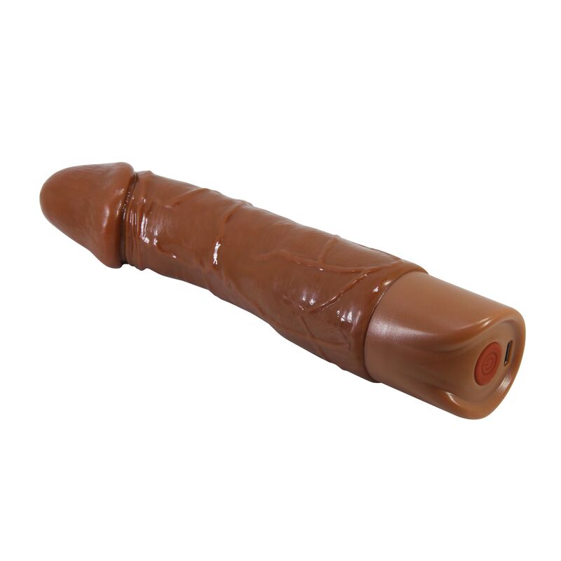 Vibromasseur Réaliste Donald 19,5 cm Marron - Pretty Love