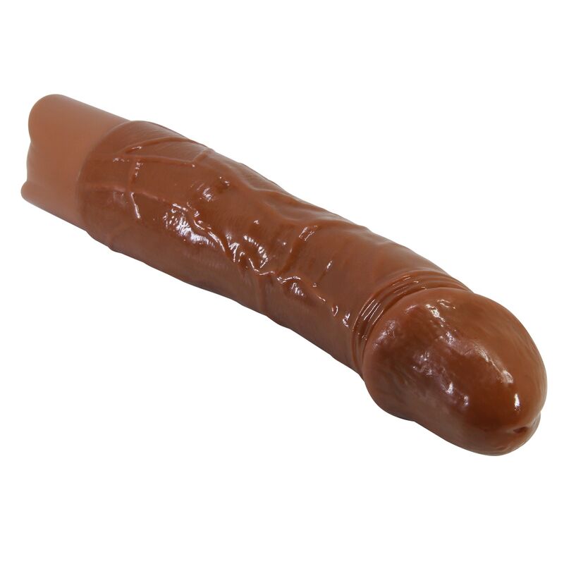 Vibromasseur Réaliste Donald 19,5 cm Marron - Pretty Love