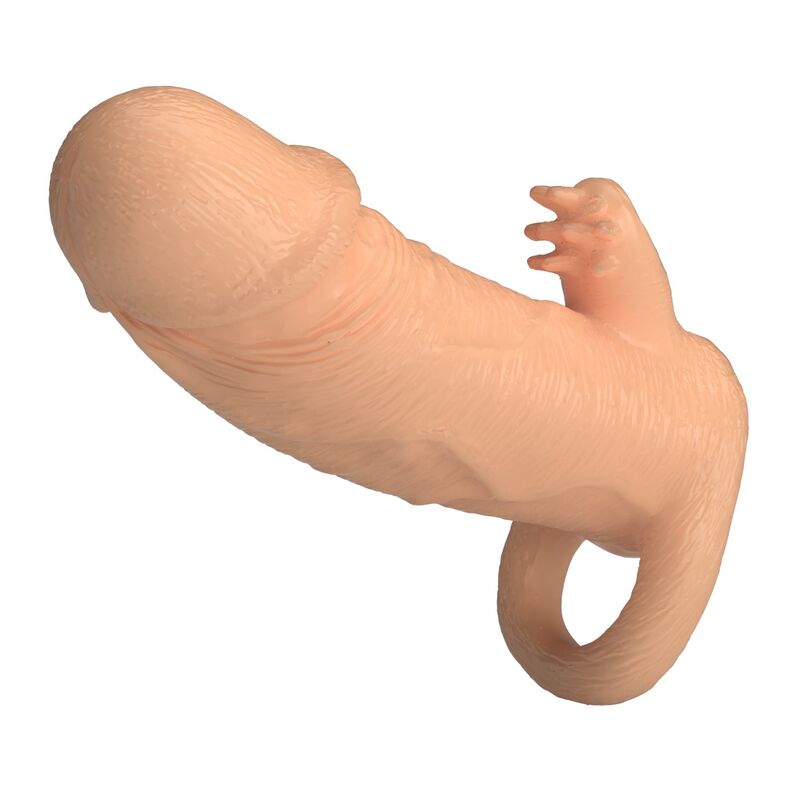 Manchon Extension Pénienne Roderic 13cm Ø3.8cm Naturel - Pretty Love