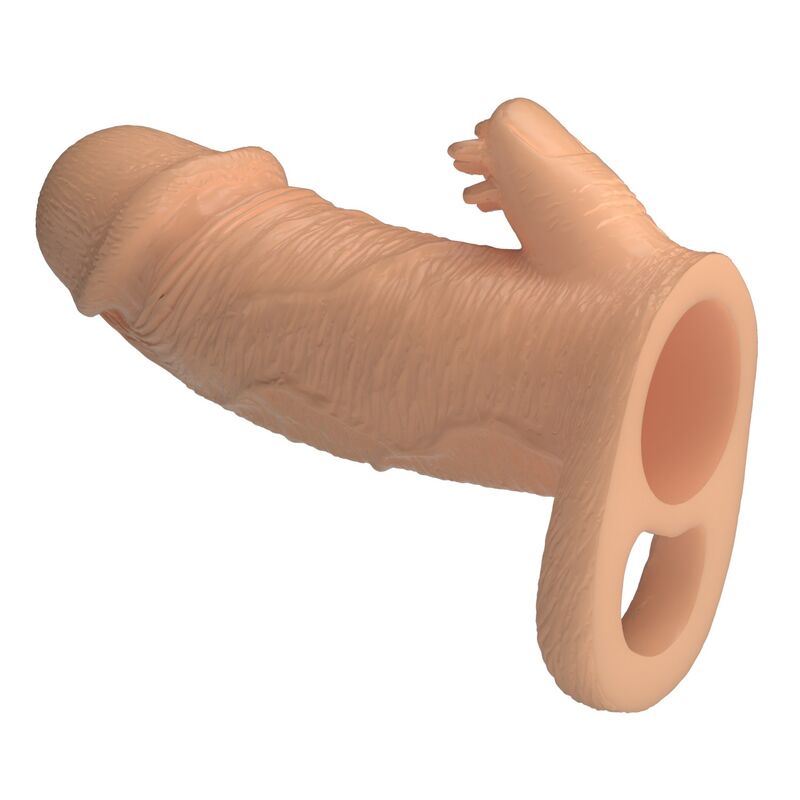 Manchon Extension Pénienne Roderic 13cm Ø3.8cm Naturel - Pretty Love