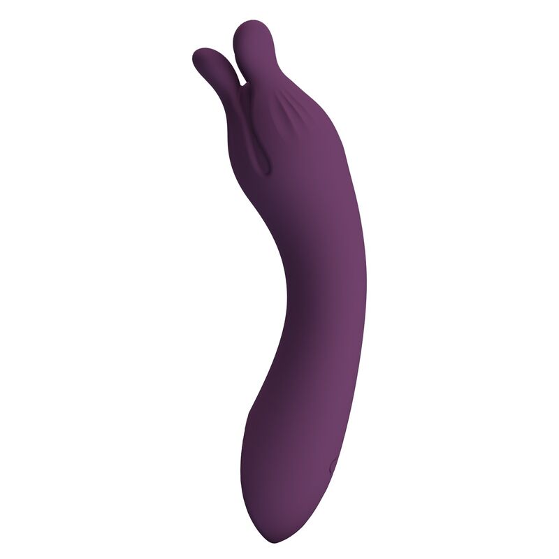 Vibromasseur Rechargeable Lunao 10 Fonctions Violet - Pretty Love