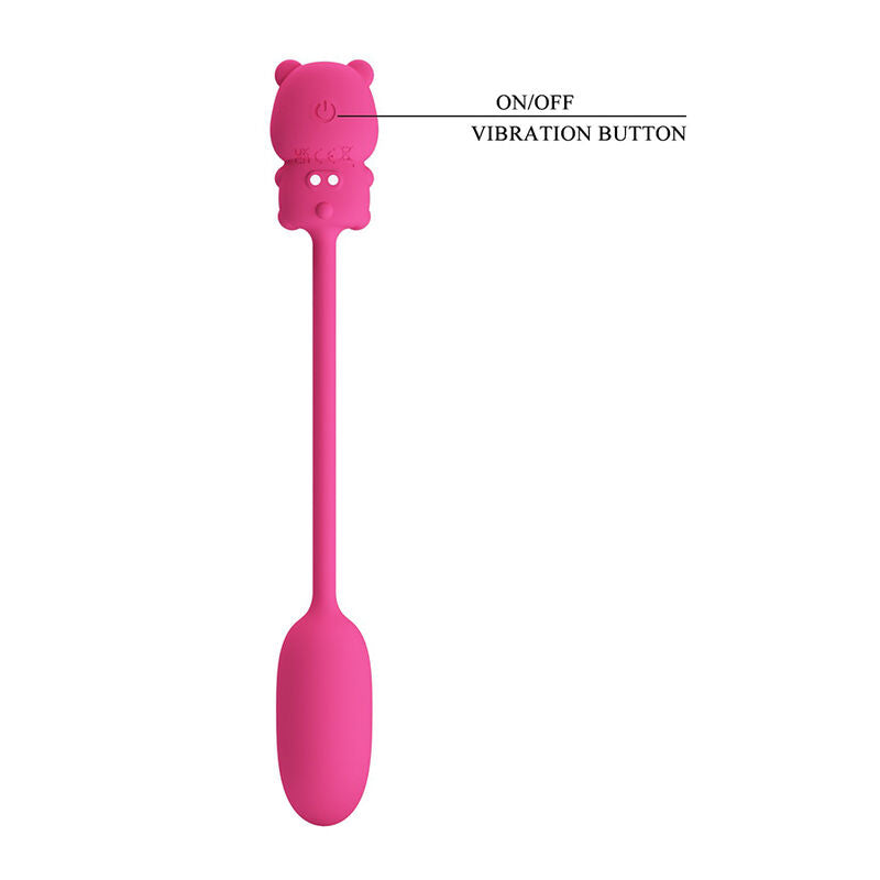 Vibromasseur Balle Olson Télécommande Filaire Rose - Pretty Love