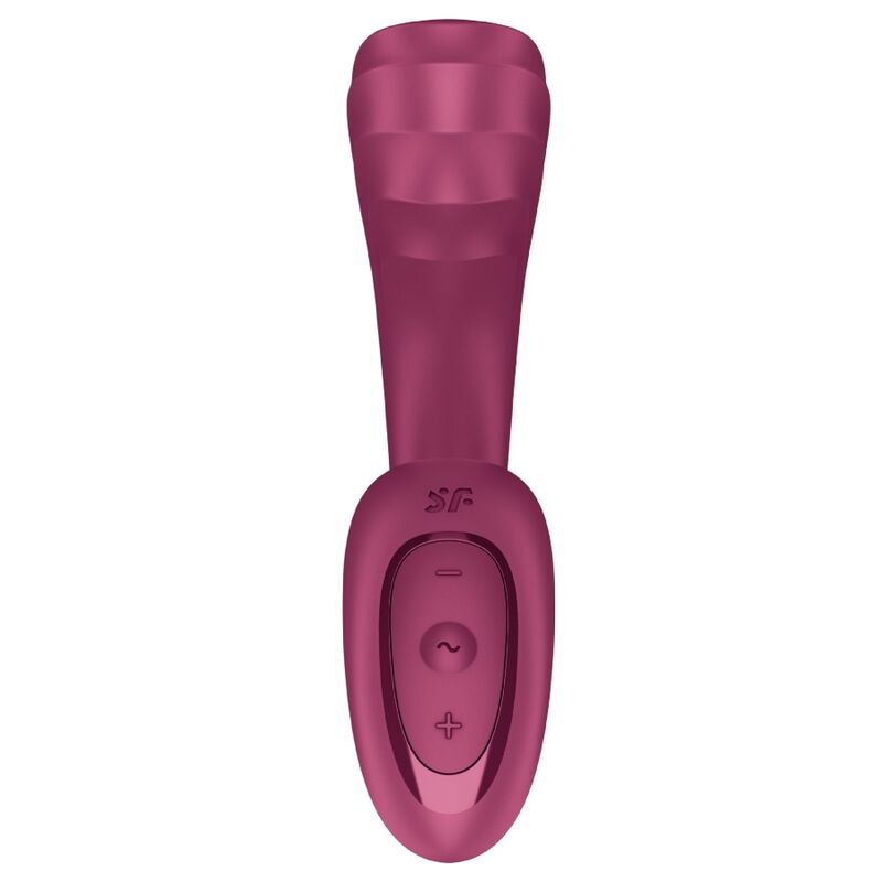 Vibromasseur Double Stimulation G For Goddess 3 Bordeaux - Satisfyer