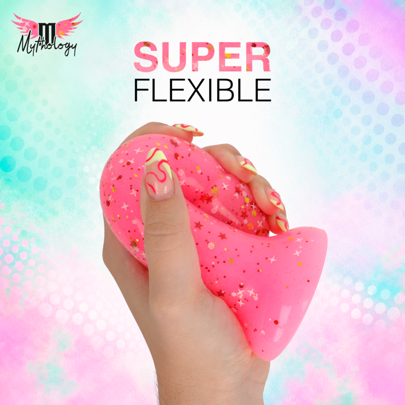 Gode Dildo Lyra 6 en Silicone Rose 17 cm Ventouse - Mythology