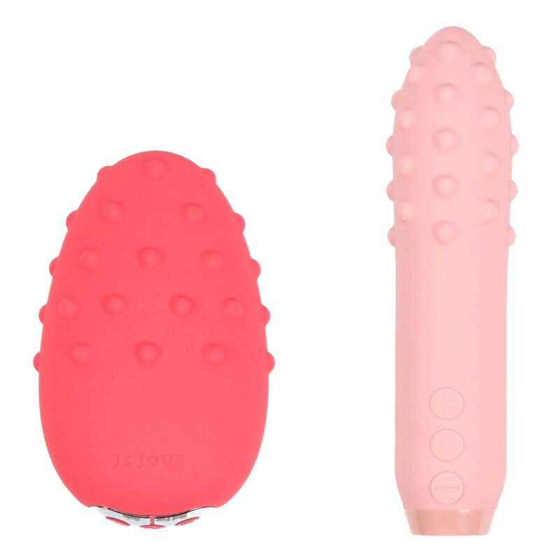 Coffret Double Vibromasseurs Rechargeables Rose - Je Joue