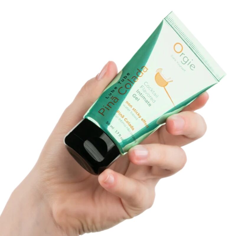 ORGIE - TUBE DE LUBRIFIANT COCKTAIL PIÑA COLADA GEL INTIME À BASE DE EAU 50 ML