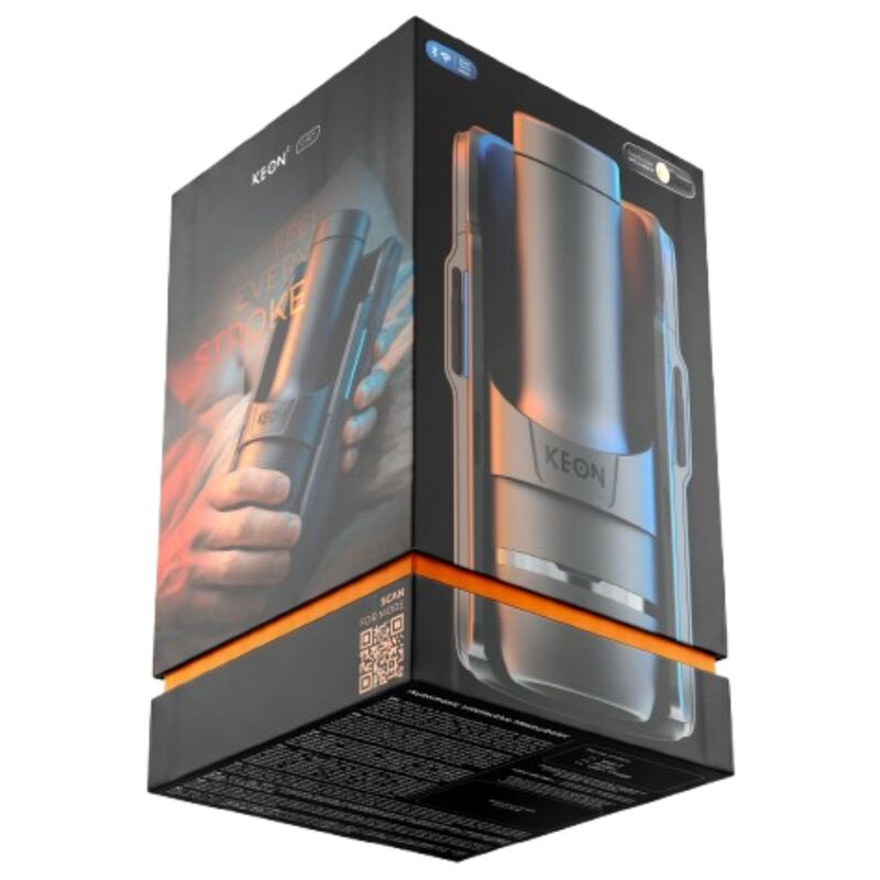Masturbateur Automatique Keon 2 Combo Feel Stroker Noir/Bleu - Kiiroo