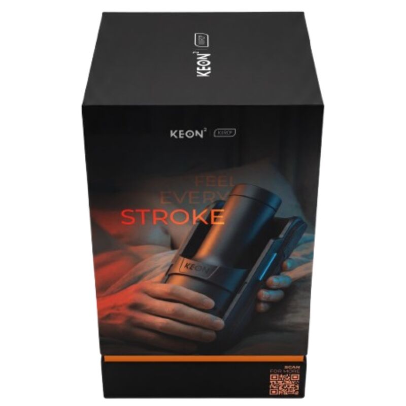 Masturbateur Automatique Keon 2 Combo Feel Stroker Noir/Bleu - Kiiroo