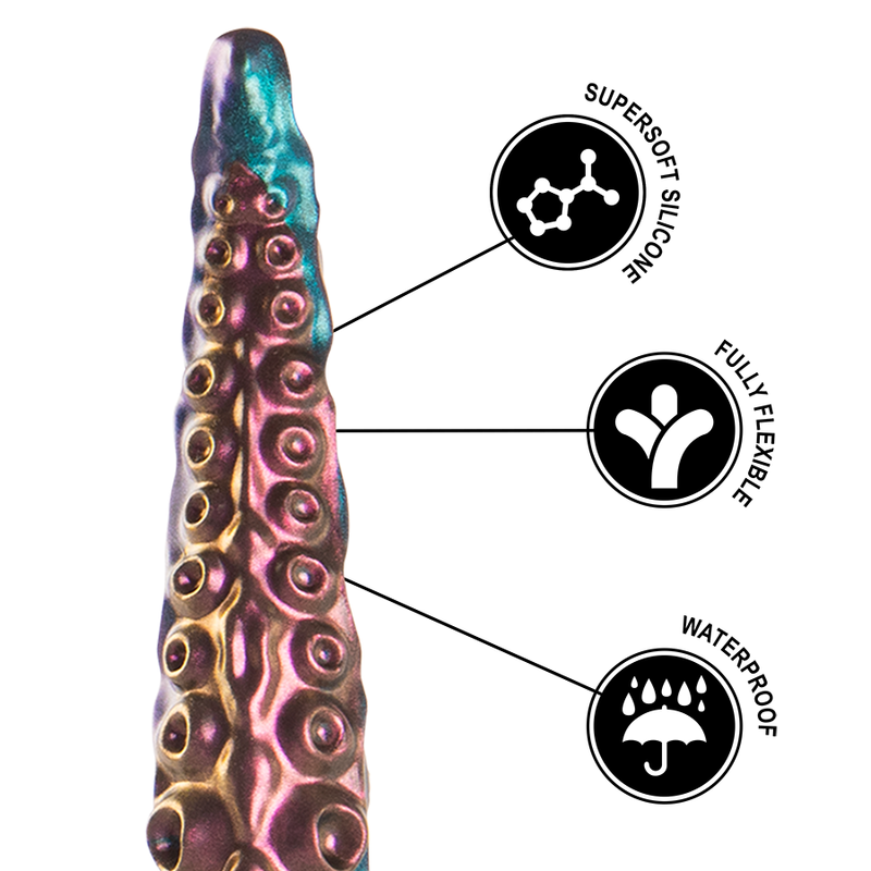 Gode Tentacule Charybde Silicone 25 cm Petite Taille - Epic