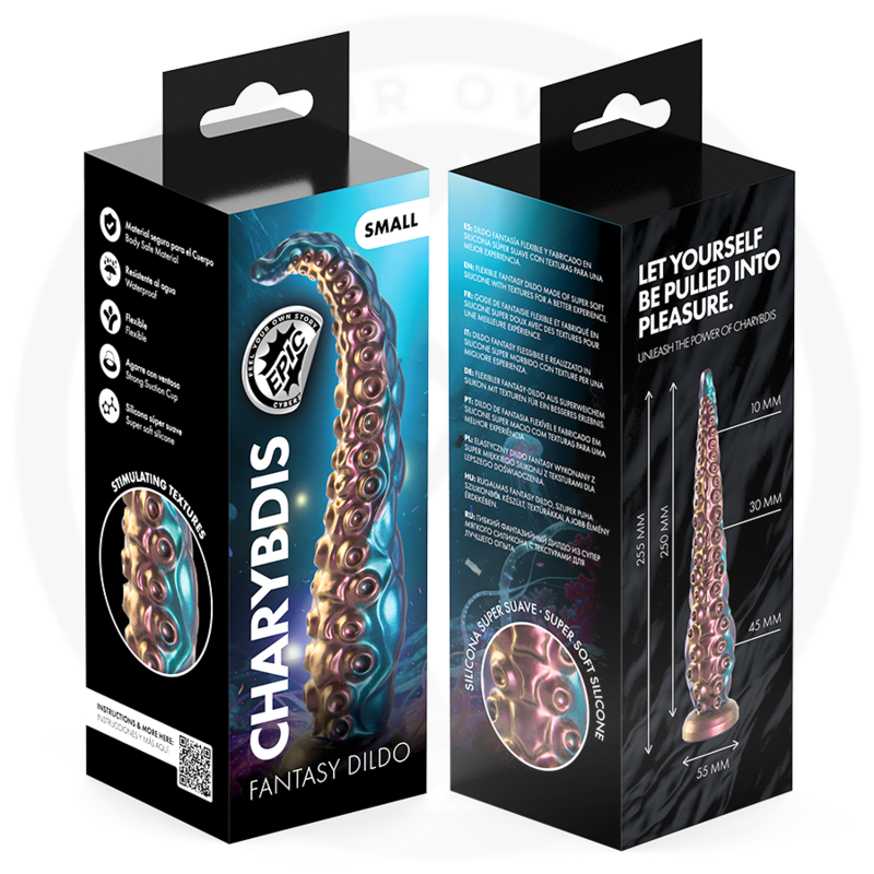 Gode Tentacule Charybde Silicone 25 cm Petite Taille - Epic