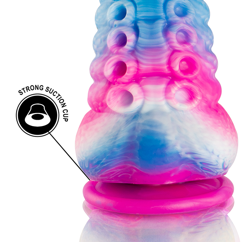 Gode Tentacules Phorcys Silicone Bleu Petite Taille - Epic