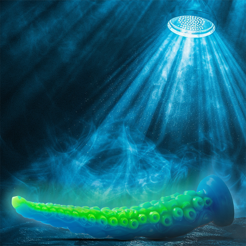 Gode Tentacules Fluorescents Scylla 31,5 cm Grande Taille - Epic