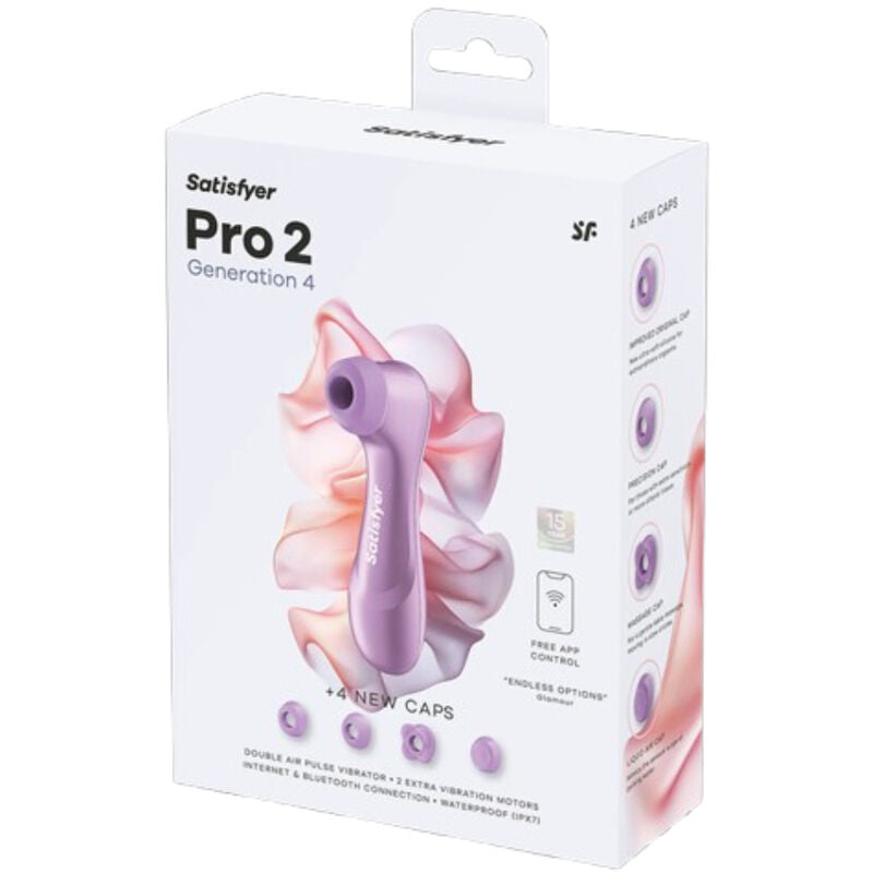 Stimulateur Clitoridien Pro 2 Génération 4 Améthyste - Satisfyer